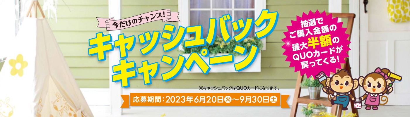 キャッシュバックキャンペーン