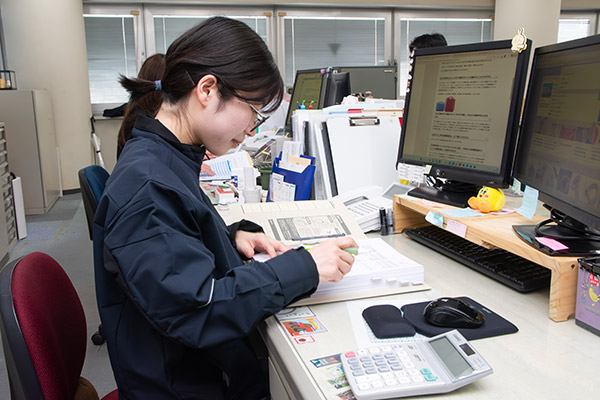 2022年(新卒)入社:事務