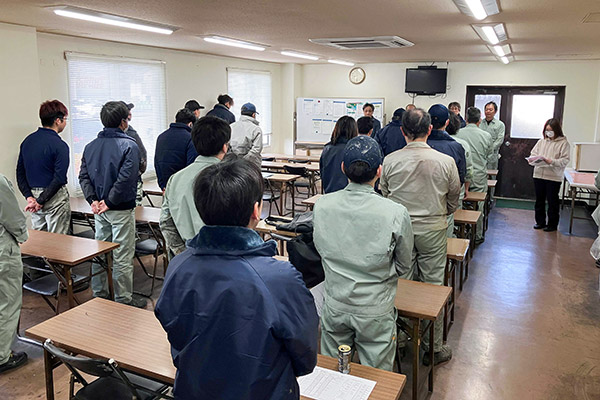 全体朝礼・ラジオ体操